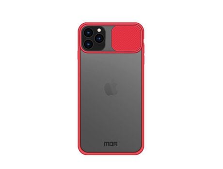 Carcasa TPU a prueba de choques con proteccion deslizar de la lente rojo por Apple iPhone 11 Pro Max 6.5