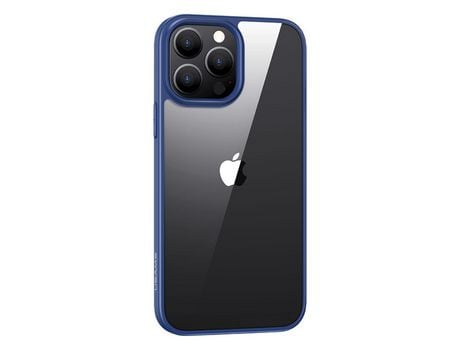 Funda TPU USAMS transparente azul híbrido por iPhone 13 Pro 6.1