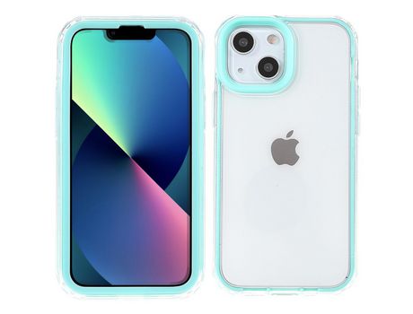 Funda TPU transparente azul claro por iPhone 13 mini 5.4
