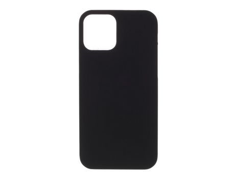 Carcasa TPU engomado negro por Apple iPhone 12 Pro 6.1