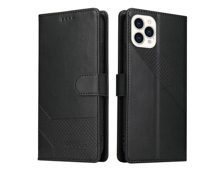 Funda PU + TPU GQ.UTROBE negro por iPhone 13 Pro Max 6.7