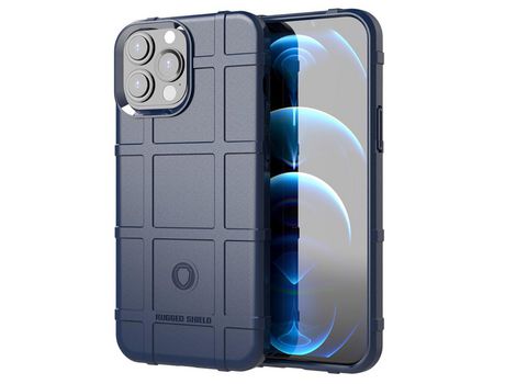 Funda TPU grade quadrada robusta azul a prueba de choques por iPhone 13 Pro 6.1