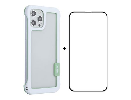 Funda TPU ENKAY branco por iPhone 12 Pro 6.1 /12 6.1