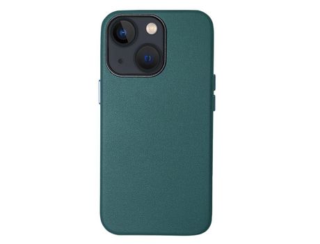 Funda TPU + PU verde a prueba de choques por iPhone 13 mini 5.4