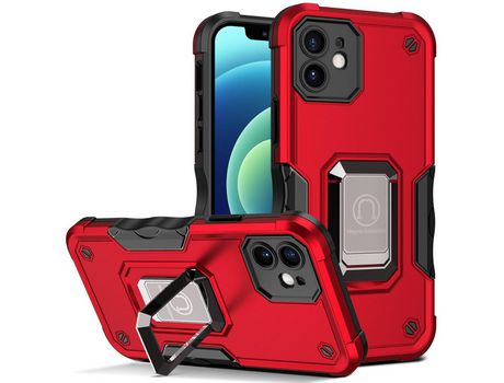 Funda TPU con muleta rojo por iPhone 12 6.1