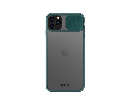 Carcasa TPU a prueba de choques con proteccion deslizar de la lente verde por Apple iPhone 11 Pro Max 6.5