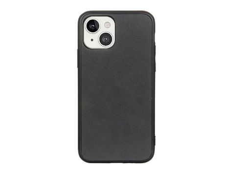 Funda TPU + PU negro por iPhone 13 6.1