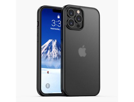 Funda TPU IPAKY negro a prueba de choques por iPhone 13 Pro 6.1