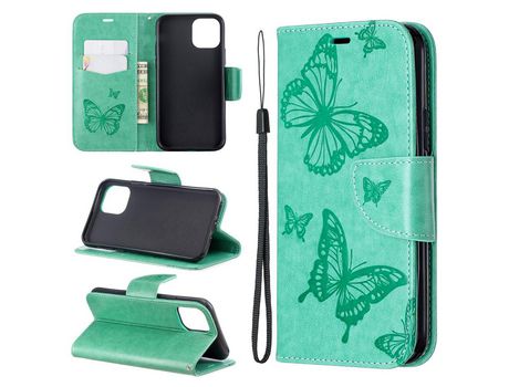Carcasa PU polilla verde por Apple iPhone XS/X 5.8 pouces (2019)