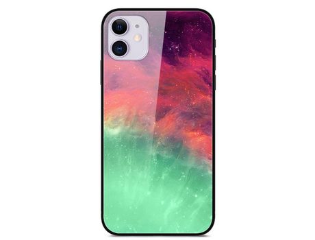 Carcasa TPU combinación de impresión de normas nebulosa de color por Apple iPhone 12 Pro/12