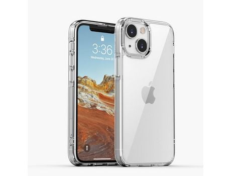 Funda TPU cristalino anti-queda requintado transparente por iPhone 13 mini 5.4