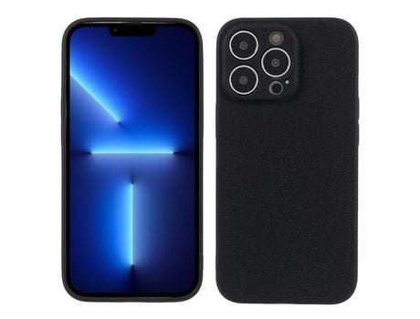 Funda TPU negro fosco antidesgaste por iPhone 13 Pro Max 6.7
