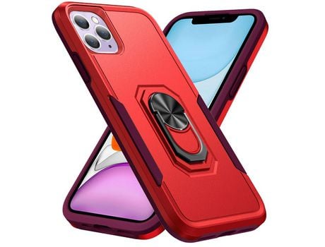 Funda TPU con muleta Rosa vermelha por iPhone 11 Pro Max 6.5