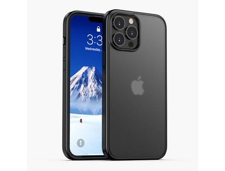 Funda TPU IPAKY híbrido negro por iPhone 13 Pro Max 6.7