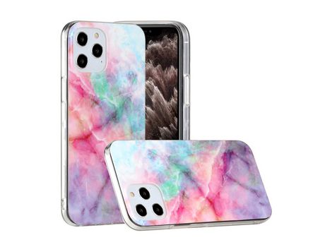 Carcasa TPU piel de mármol cielo estrelado colorido por Apple iPhone 12 Max/12 Pro 6.1