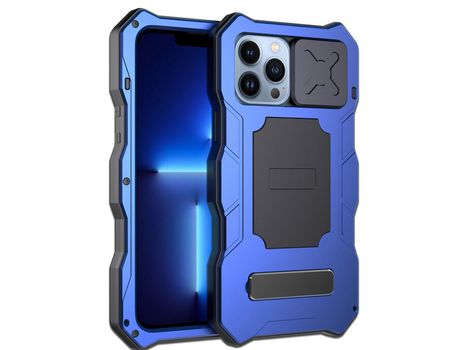 Funda TPU a prueba de choques híbrido azul por iPhone 13 Pro Max 6.7