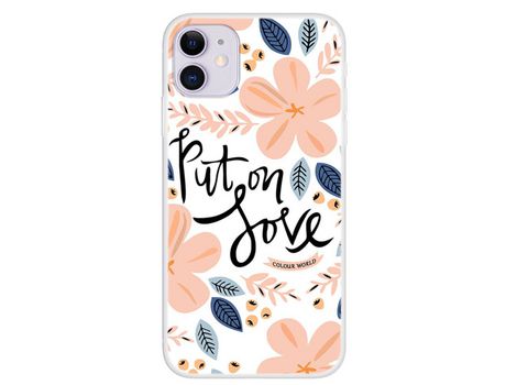 Carcasa TPU impresión de normas flor por Apple iPhone 12 Pro/iPhone 12