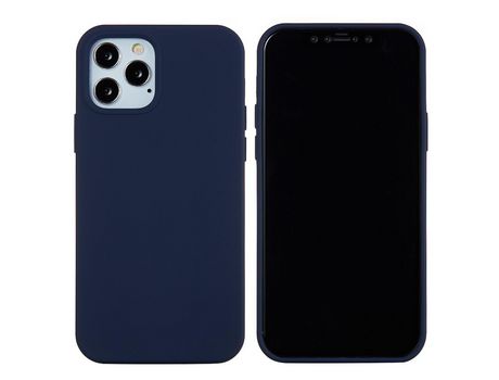 Carcasa silicona flexible azul marinho por Apple iPhone 12 5.4