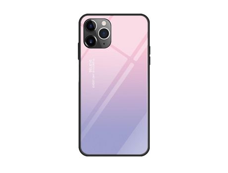 Carcasa TPU impresión patrón rosa/azul por Apple iPhone 12 Pro/12 Max 6.1