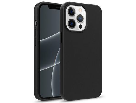 Funda TPU estilo palha de trigo negro Anti-lágrimas por iPhone 13 Pro Max 6.7