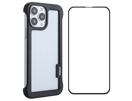 Funda TPU ENKAY negro por iPhone 13 Pro 6.1
