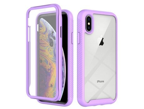Funda TPU púrpura por iPhone XS 5.8