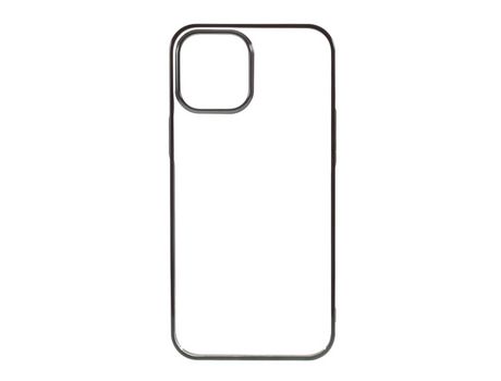 Carcasa TPU electroplated rígido negro por Apple iPhone 12 Max/12 Pro 6.1