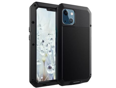 Funda TPU a prueba de choques à prova d'água con negro embutido por iPhone 13 mini 5.4
