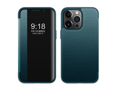 Funda TPU + PU Anti-lágrimas azul por iPhone 13 Pro 6.1