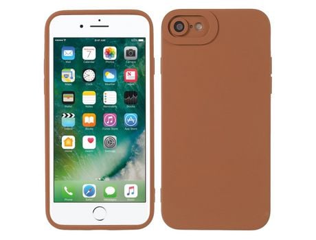 Funda TPU Anti-lágrimas marrón por iPhone 7/8/SE (2nd Gen)