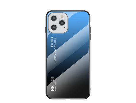 Carcasa TPU color gradiente azul/negro por Apple iPhone 12 Max/12 Pro 6.1