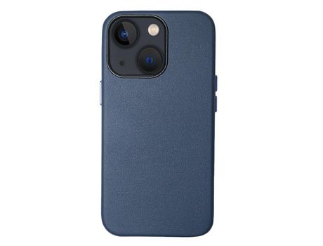 Funda TPU + PU azul a prueba de choques por iPhone 13 mini 5.4