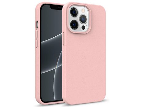 Funda TPU estilo palha de trigo rosa Anti-lágrimas por iPhone 13 Pro Max 6.7