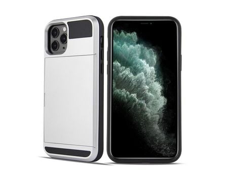 Carcasa TPU deslizar con suporte por tarjeta dinero por Apple iPhone 12 Pro Max 6.7