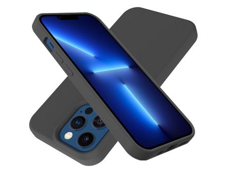 Funda TPU contra imprimir digital negro por iPhone 13 Pro Max 6.7