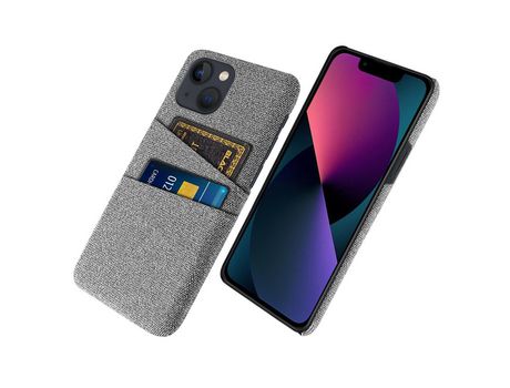 Funda TPU anti derrapante cinza claro por iPhone 13 mini 5.4
