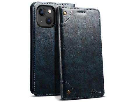 Funda PU fechamento automático forte a prueba de choques azul por iPhone 13 mini 5.4