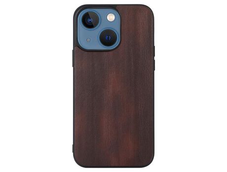 Funda TPU + PU café por iPhone 13 mini 5.4