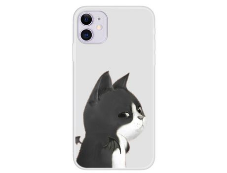 Carcasa TPU impresión de normas flexible gato por Apple iPhone 12 Pro/iPhone 12