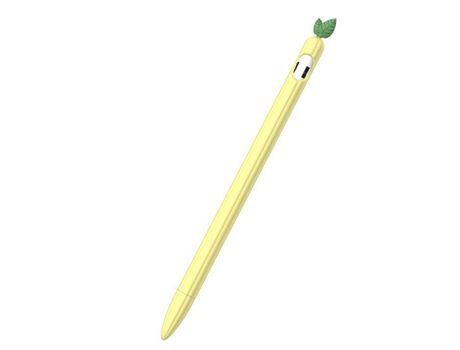 Carcasa silicona estilo vegetais toque caneta stylus amarelo por Apple Pencil