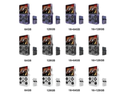 Consola Portátil R36s Con Pantalla Ips De 3,5 Pulgadas, Sistema Linux, Juegos Retro Rápidos.