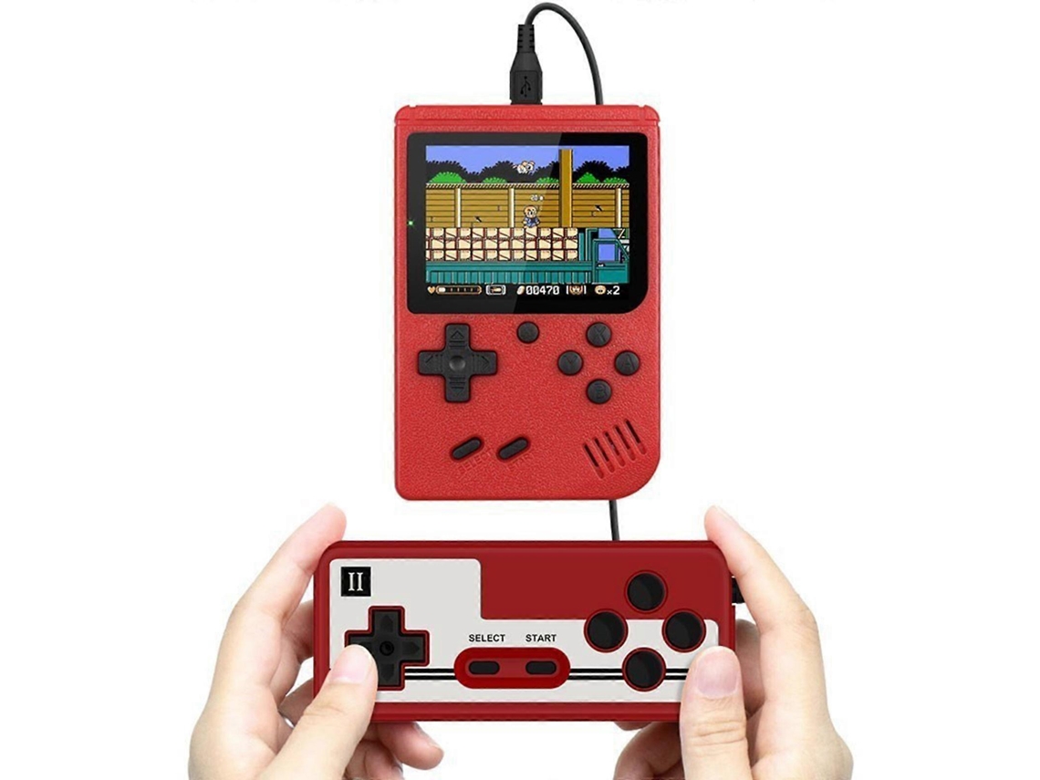 Consola De Videojuegos Retro Portátil, 400 Juegos En 1 Dispositivo, Más De 400 Juegos Nostálgicos, Admite 2 Jugadores Que Juegan En La Televisión Ráp