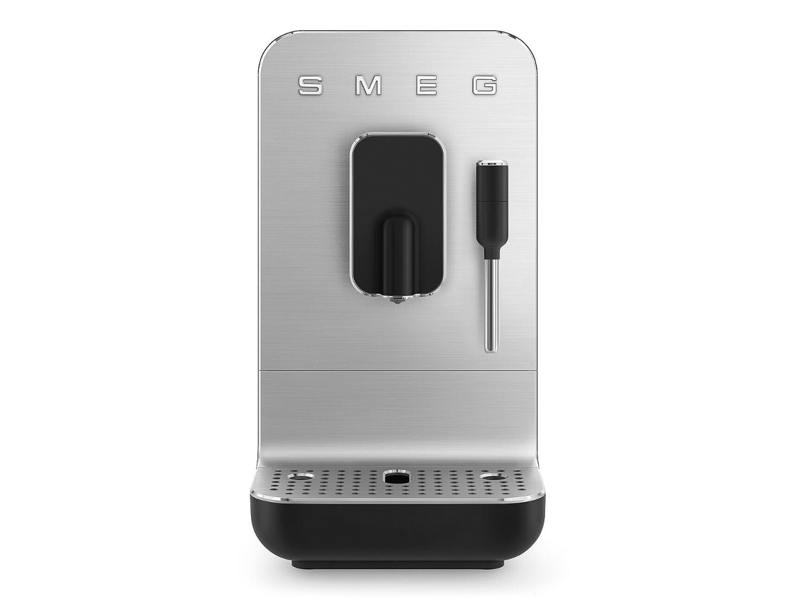 Cafetera Automática SMEG BCC13WHMEU Con Sistema De Leche (19 Bar - 1350 W - Negro)