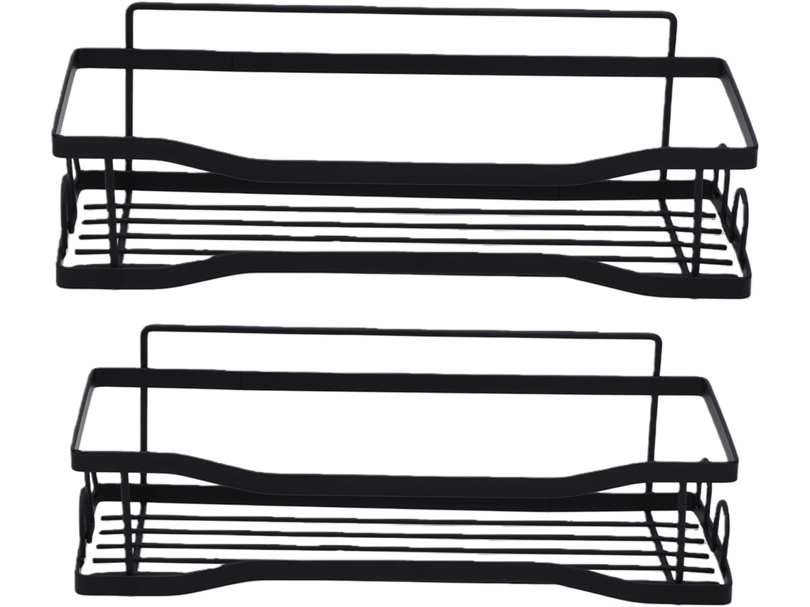 Organizador Adesivo Cryfokt Em Aço Carbono Com Porta-escovas De Dentes Para Banheiro E Cozinha, Fácil Instalação Em