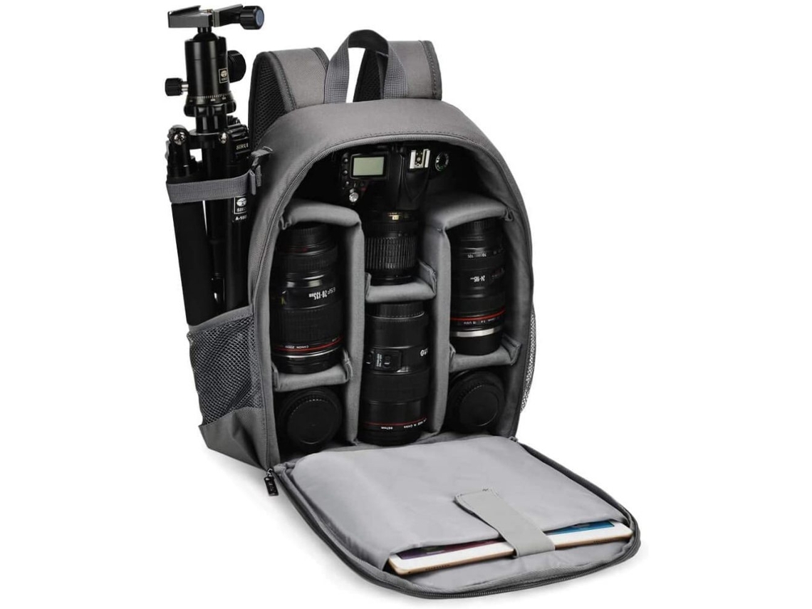 Bolsa de fotografía profesional (grande, gris)