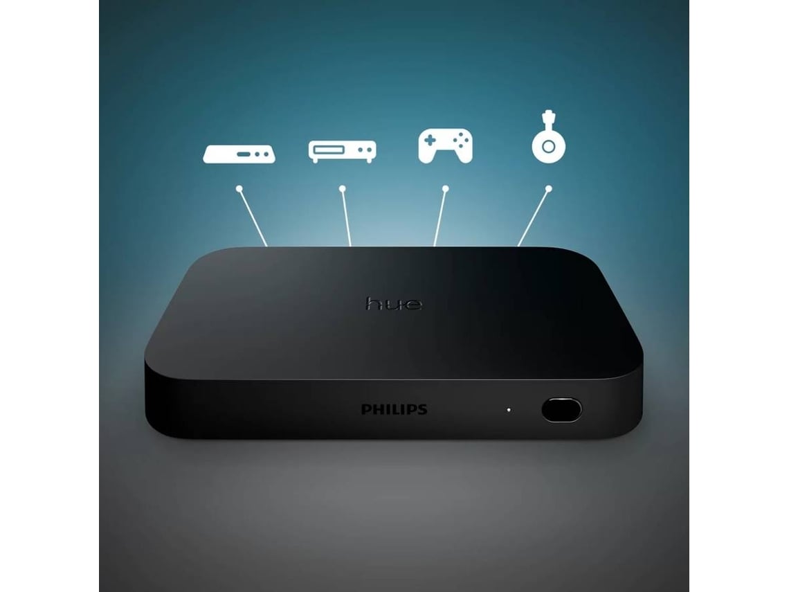 Sincronizador PHILIPS HUE SYNC BOX 8K Generación 2 EMEA | Worten.es