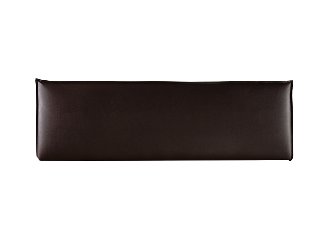 Cabecero Tapizado AGORA para Cama 150 Polipiel Chocolate ( 160 x 50 x 7 cm)