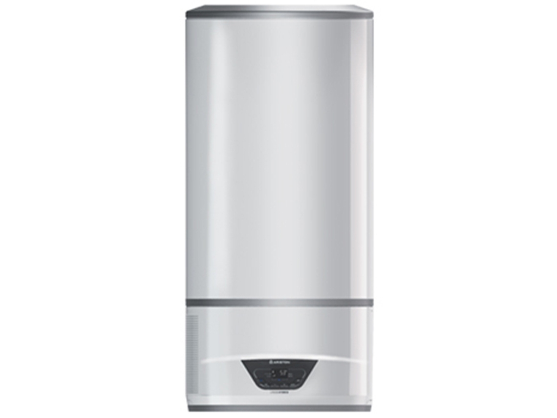 Calentador De Agua Termodinámico De Pared Lydos Hybrid Wifi 100 L Ariston Aire Ambiente 100 L