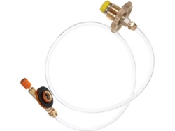 Adaptador De Cobre Inoomp Para Estufas De Gas Y Parrillas De Camping Con Válvula De Plástico Duradera Para Camping Y