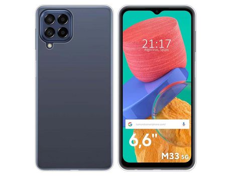 Carcasa para Samsung Galaxy M33 5G TUMUNDOSMARTPHONE Transparente